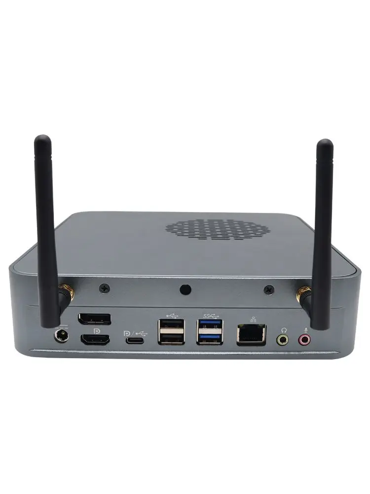 Eglobal AMD Mini PC Ryzen 7 4800H Gaming Desktop Computer 2 * DDR4 M.2 NVMe Windows 11 10 Radeon Graphics 3 * 4K Display HTPC WiFi6