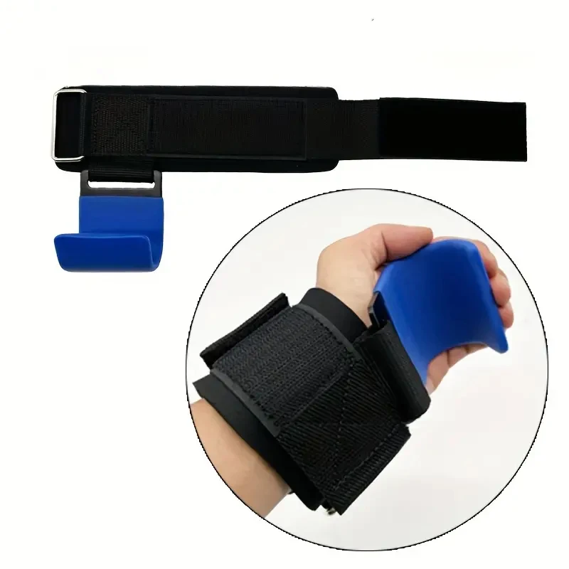 1 Pair Pull-ups Wrist Hooks Bar Exercise Equipment Strength Reducing Training No Hands Hooks For Fitness Squatting Weightlifting