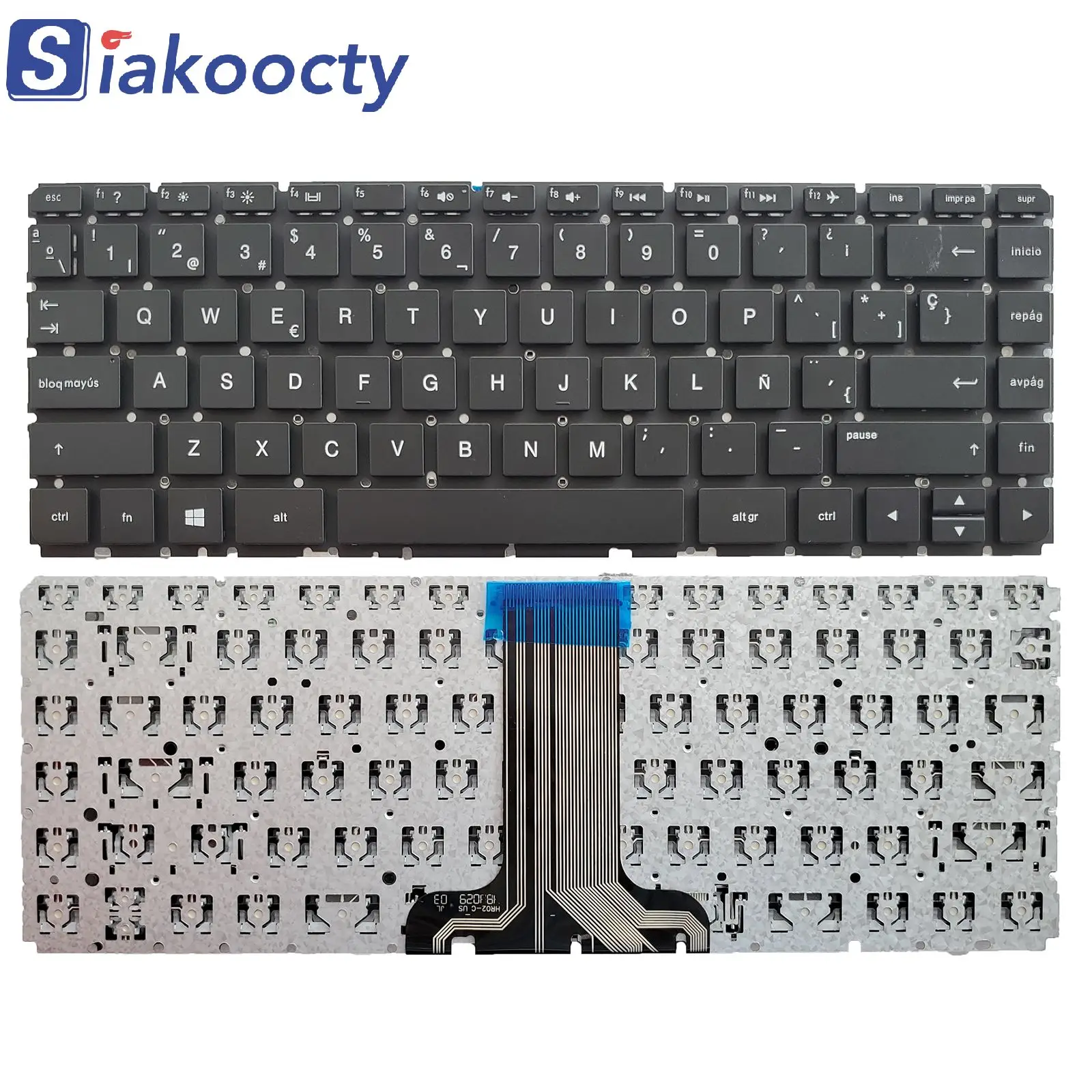 New For HP 14-ab151la 14-ab154la 14-ab155la 14-ab156la Keyboard Spanish Teclado