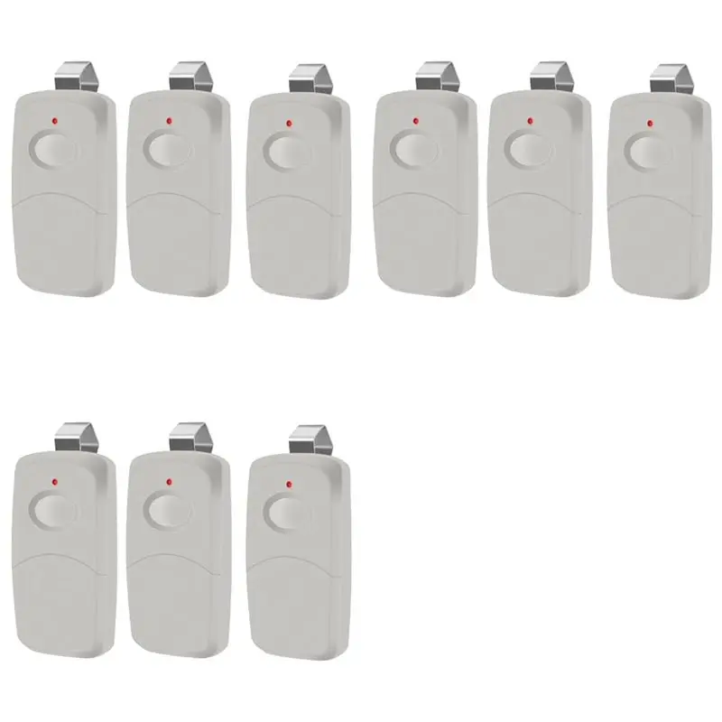 【MUST-HAVE】9Pcs Replacement For Linear Multicode Garage Gate Door Opener Remote,3089,308911,MCS308911,10 Dip Switch,300MHZ
