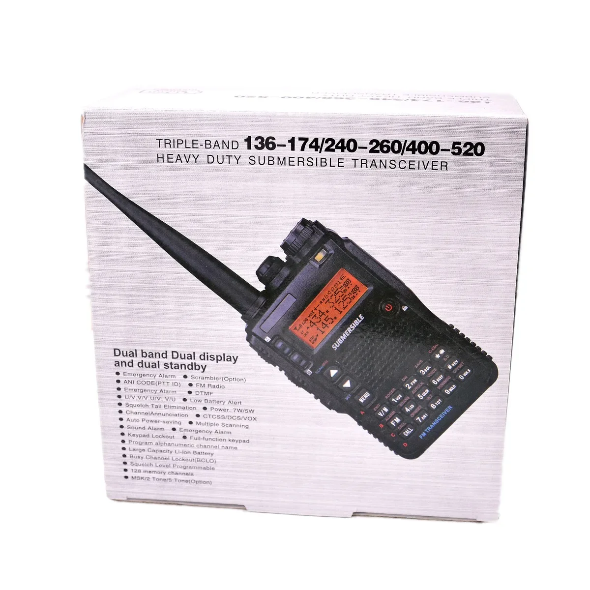 JIANPAI 8DR HAM Two Way Radio Dual Bands VHF UHF Classic Design Keyboard Waterproof Outdoor Durable Wireless Interphone