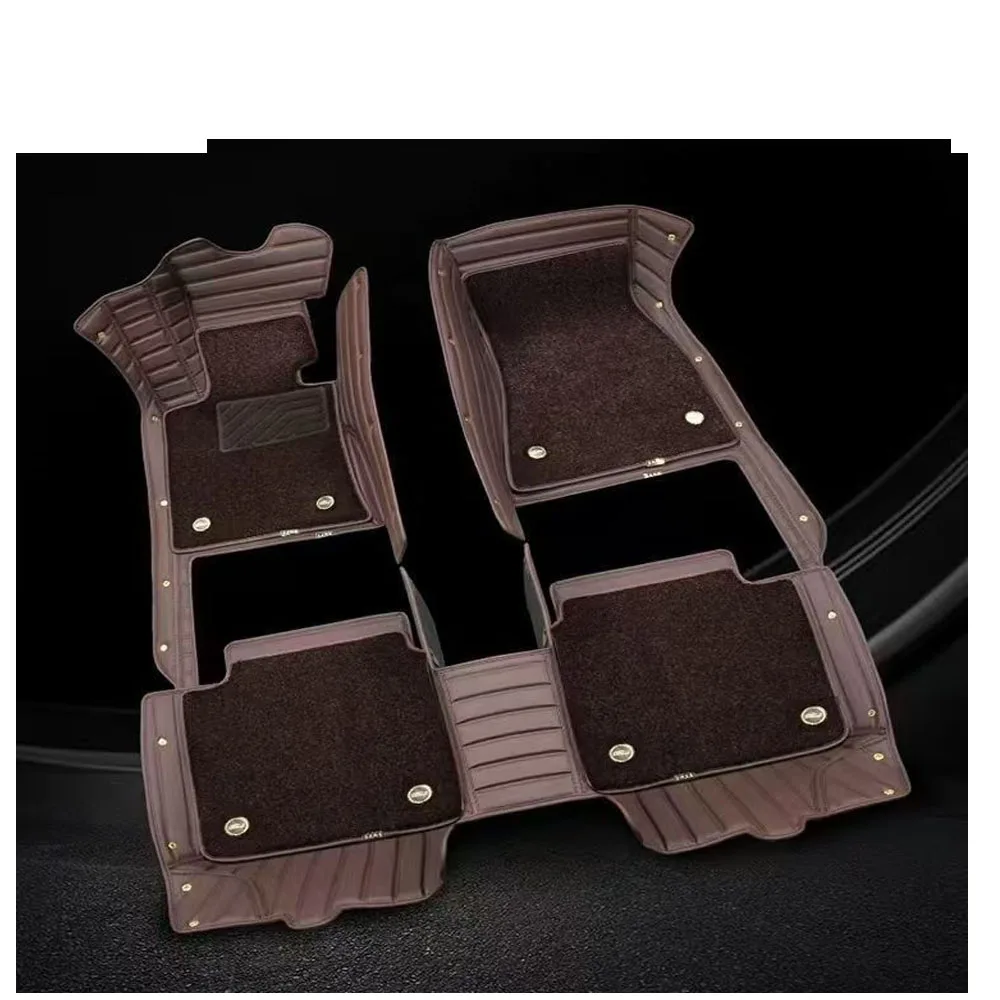 Fit For BAIC JISHI Polestones 01 ROX 01 Dedicated car floor mats fully enclosed high-end customized car leather floor mats