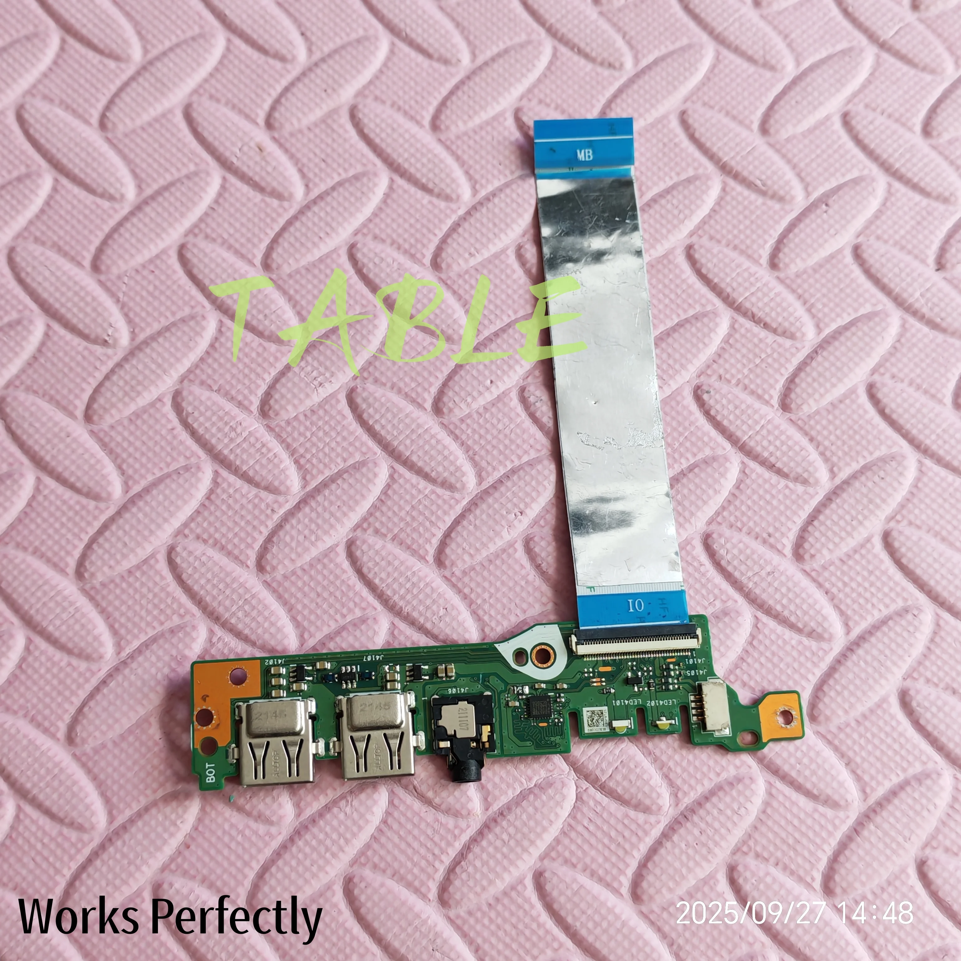 

FOR ASUS Y5200F X409 X409FB FL8700F SD Card Reader Audio USB Board Speaker 100% Test Ok X415EA X415EA_IO X415EA_IO_BD