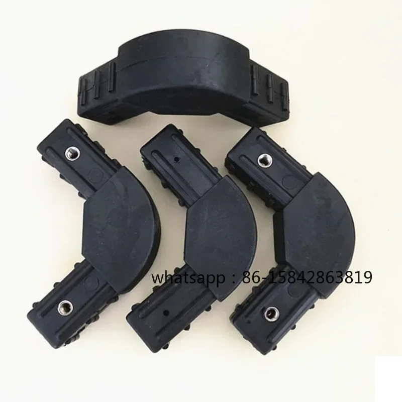 

5PCS 30X30MM square large elbow 28.8MM pipe inner plug guardrail Plastic pipe plug