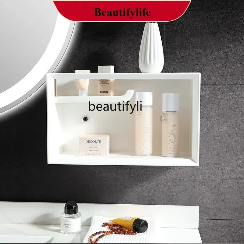 

A185 Modern American Bathroom Cabinet Washstand Washbasin Bathroom Mirror Cabinet Smart Mirror Combination