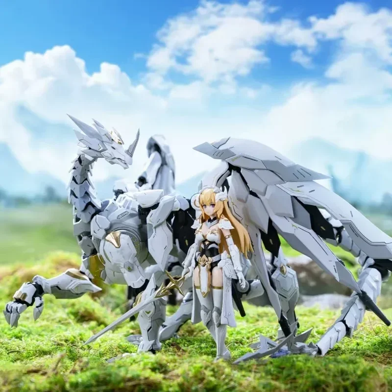 Disponibile SOULINGTOYS SL-AD-01 DAYTIML METEOR Modellino Assemblabile Mobile da Assemblare Ragazza Robot AUDO RESTORE HEART DESIGN ORIGINALE