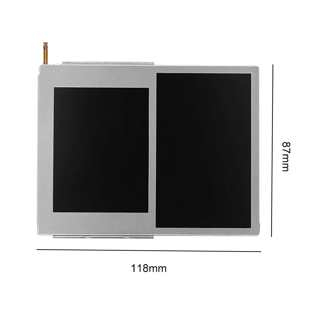 شاشة LCD مقاومة للاهتراء لوحدة التحكم في الألعاب 2DS ، قطع غيار إصلاح ، تركيب سهل