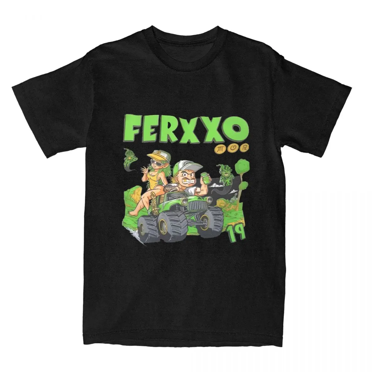 Rapper Feid Ferxxo T Shirt Summer No Le Temas A La Oscuridad Album Y2K Fun T Shirts Cotton Tshirt For Mens Short Sleeve Top Tees