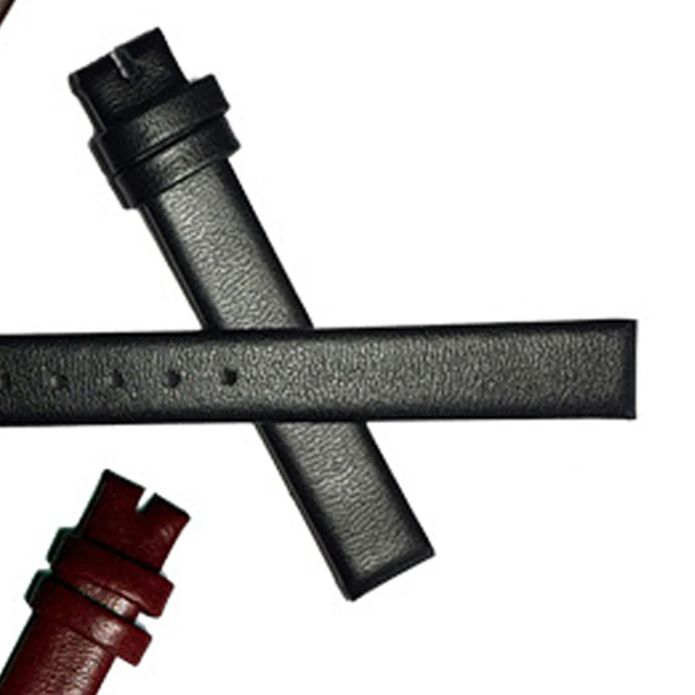 

Watch Band 8Mm Replacement Comfortable Slim Design For Men Women Black Fashionable Wrist Strap Durable