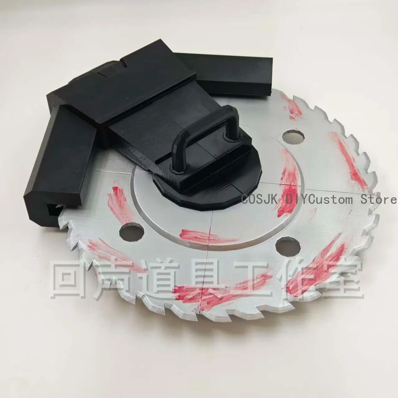Anime SAKAMOTO DAYS Osaragi Da Fo Cosplay Rotatable Heavy Electric Saw Model Prop Cartoon Chainsaw Saws Weaponry Hallowmas Props