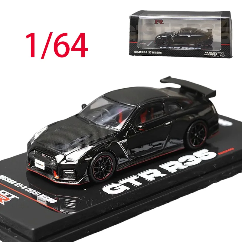 

INNO литой под давлением масштаб 1/64 модель автомобиля Nissan из сплава Nissan GT-R R35 NISMO игровые транспортные средства игрушки для мальчиков оригинальная коробка