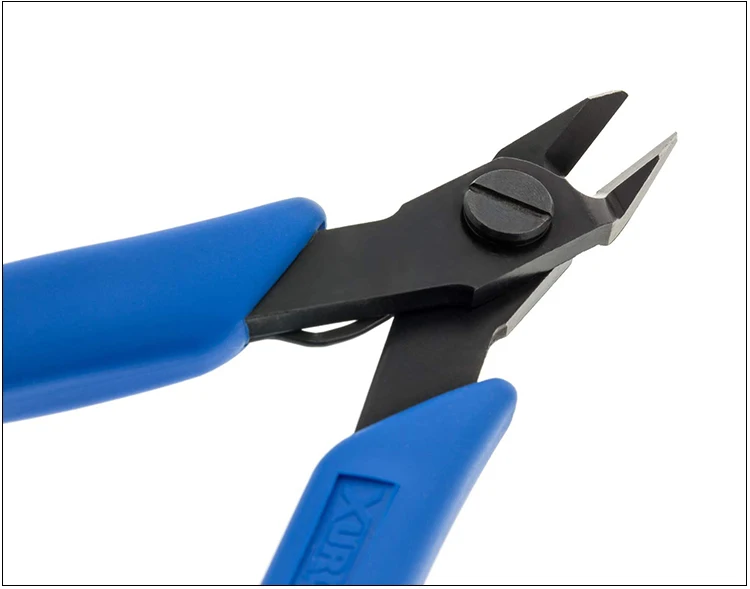 XURON 9200 Präzisions-Seitenschneider mit Mikroschneideklinge für 14AWG 1,6mm Weichdraht, Schmuck- und Feindetail-Schneidewerkzeug – Detail 3