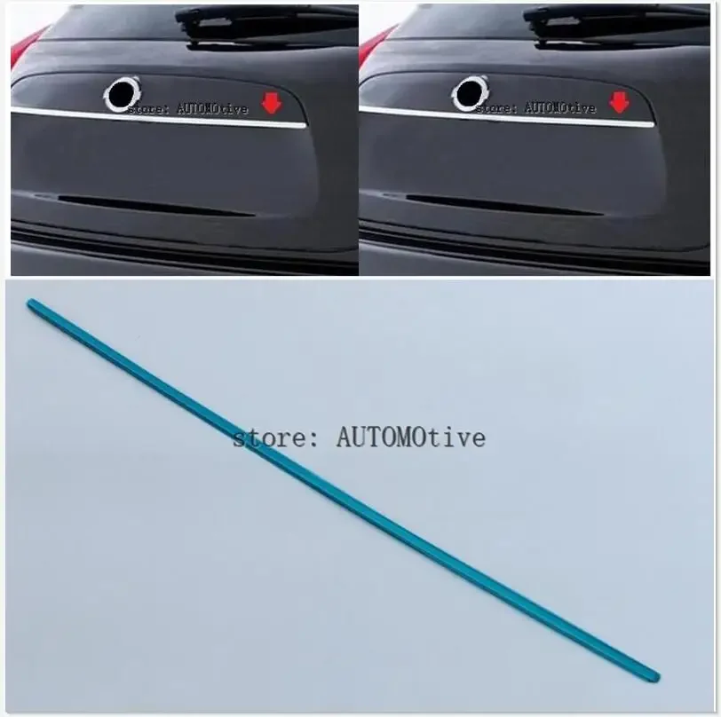 

Accessories For Nissan JUKE Chrome Rear Trunk Lid Cover Tailgate Door Handle Trim Molding Decoratio