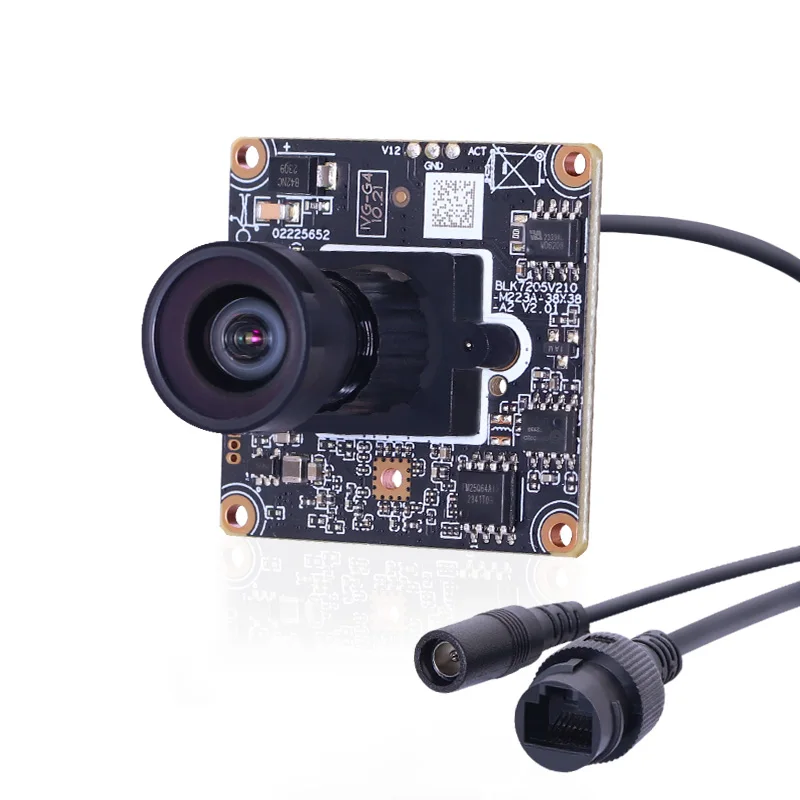 

4MP 2.6mm 120degree H.265+/H.265/H.264 HD mini network camera module support mobile iOS Android