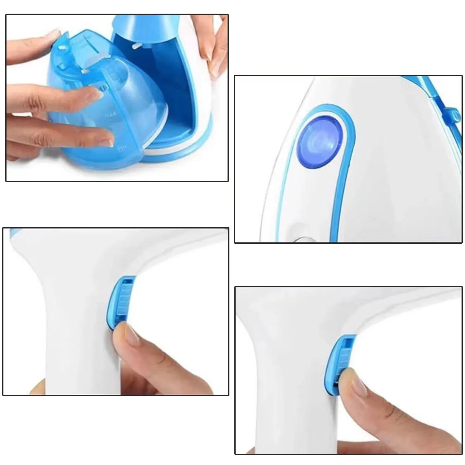 1500W Electric Handheld Garment Steamer Household Fabric Steam Iron 280ml Portable Vertical Fast-Heat For Clothes Ironing