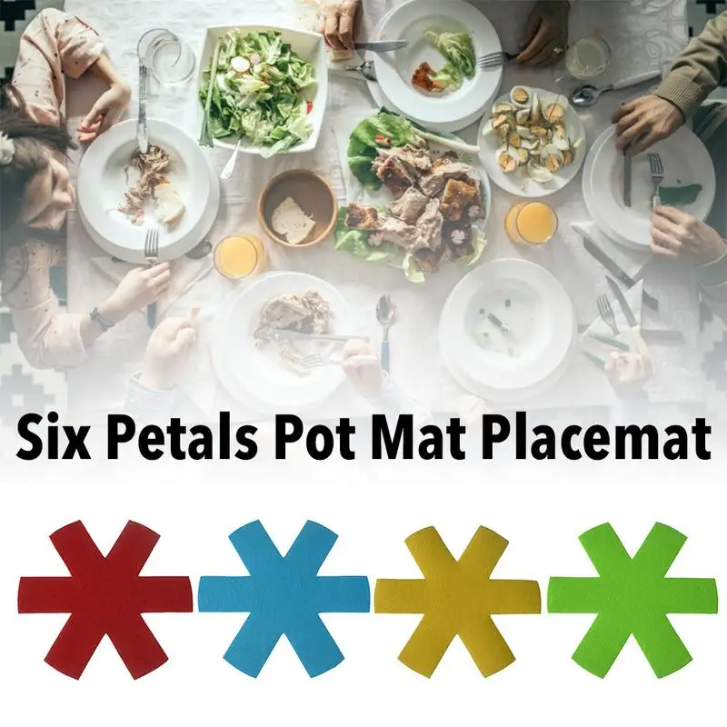 Pcs Pot Pan Protectors Colorful Premium Divider Pads Placemat For Dining Table To Prevent Scratching Protect Surfaces Items