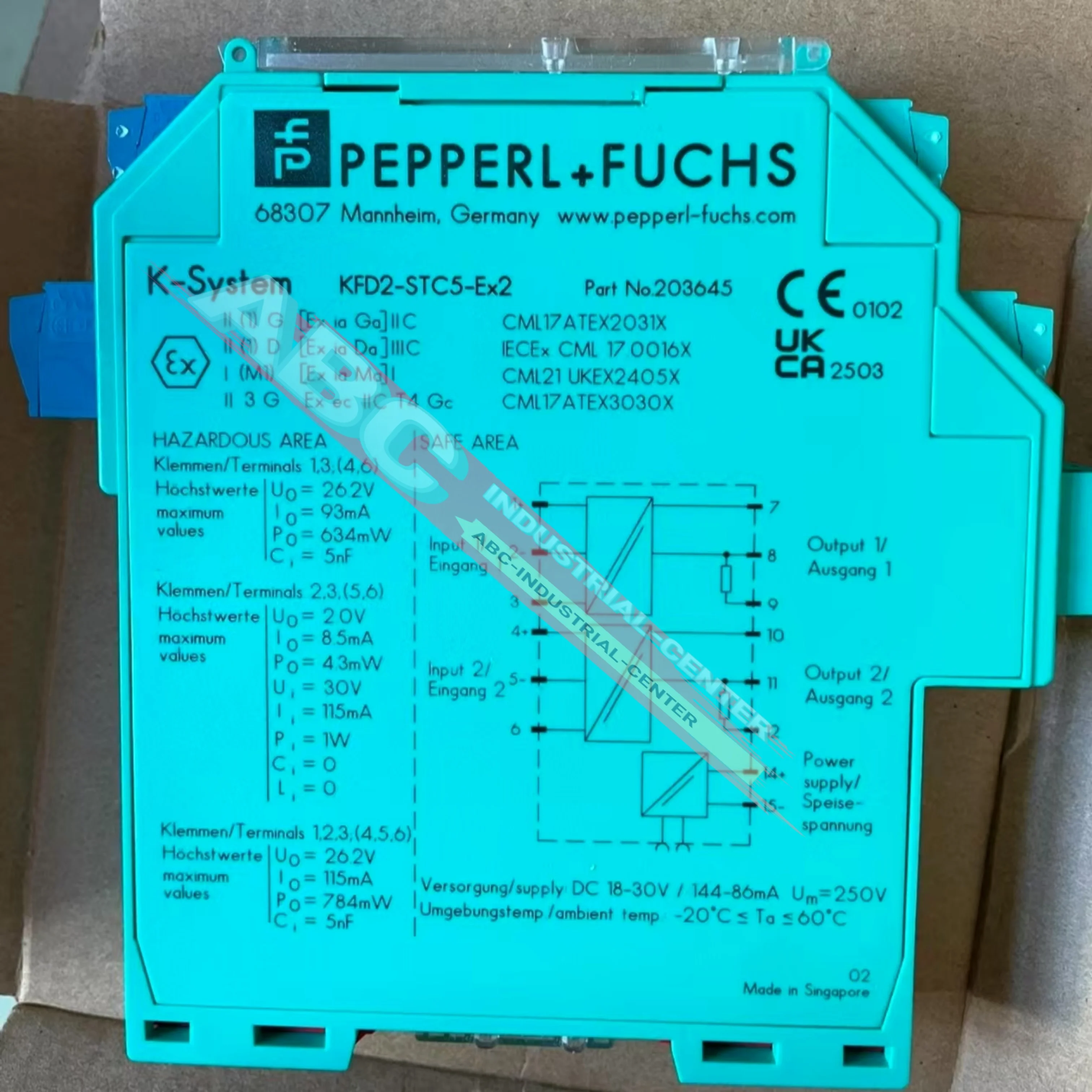 

New original UB4000-30GM-E5-V15 Safety Barrier UC4000-30GM-IUR2-V15