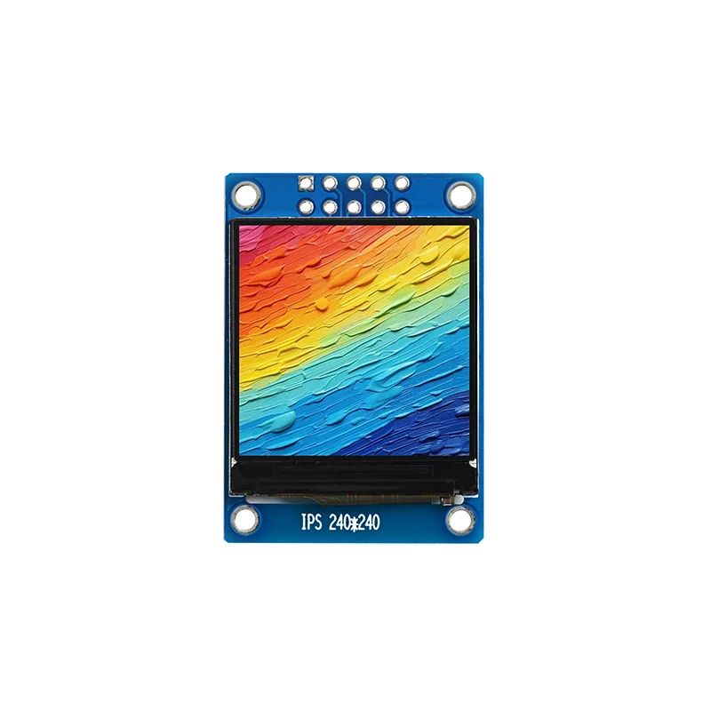 1.3 inch IPS TFT LCD Display Module 240X240 Resolution ST7789 Driver SPI Interface HD 10Pin