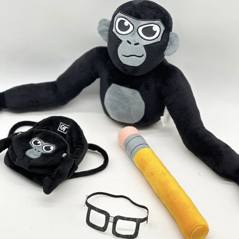 CUIGSRO Gorilla Tag - Peluche de Gorilla Tag de 9.8 pulgadas, juguete