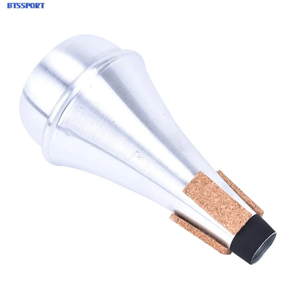 Mute for Trumpet Aluminium Straight Trumpets Mute For Jazz Instrument Practice Beginner 68*68*135mm