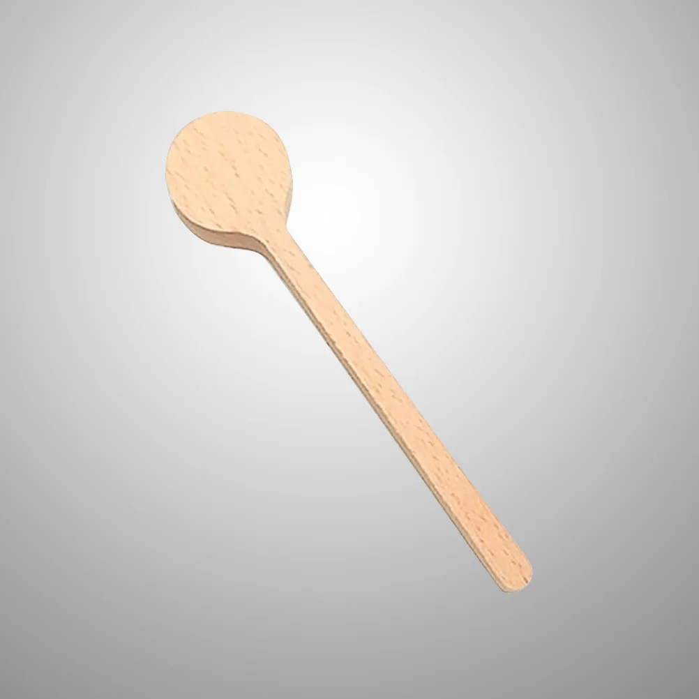 

1Pcs Elm Wood Spoon Long Handle Handmade DIY Wood Utensil for Hot Pot Ramen Disposable Wooden Spoons Bamboo Spoon