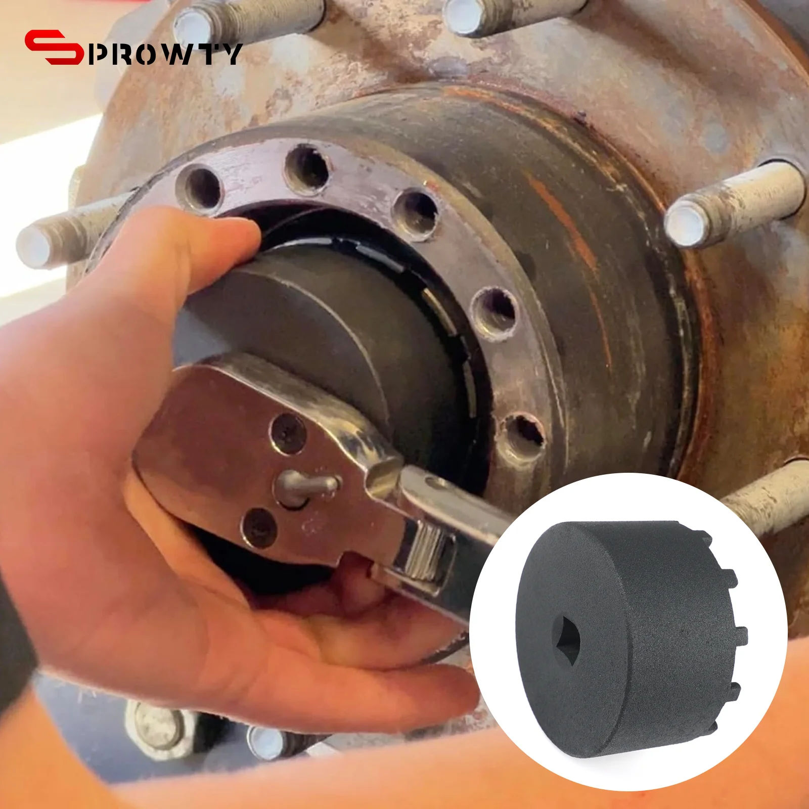 SPROWTY 31520 مقبس صامولة المحور، 12 دبوس لدودج رام 3500/4500/5500(2019-2022) #5