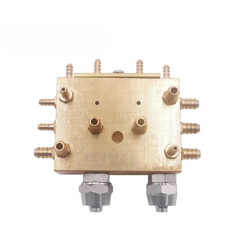 

18-Connector Oral Instrument Supplies One-Piece Metal Box Integrated Valve for Universal Dental Chair Accessories and Materials