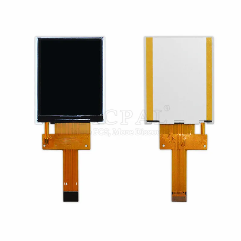 1.77~1.8 Inch TFT LCD 128*RGB*160 ST7735S Chip Plug-in Version SPI Interface 14PIN Pitch 0.5mm Non-Touch Screen