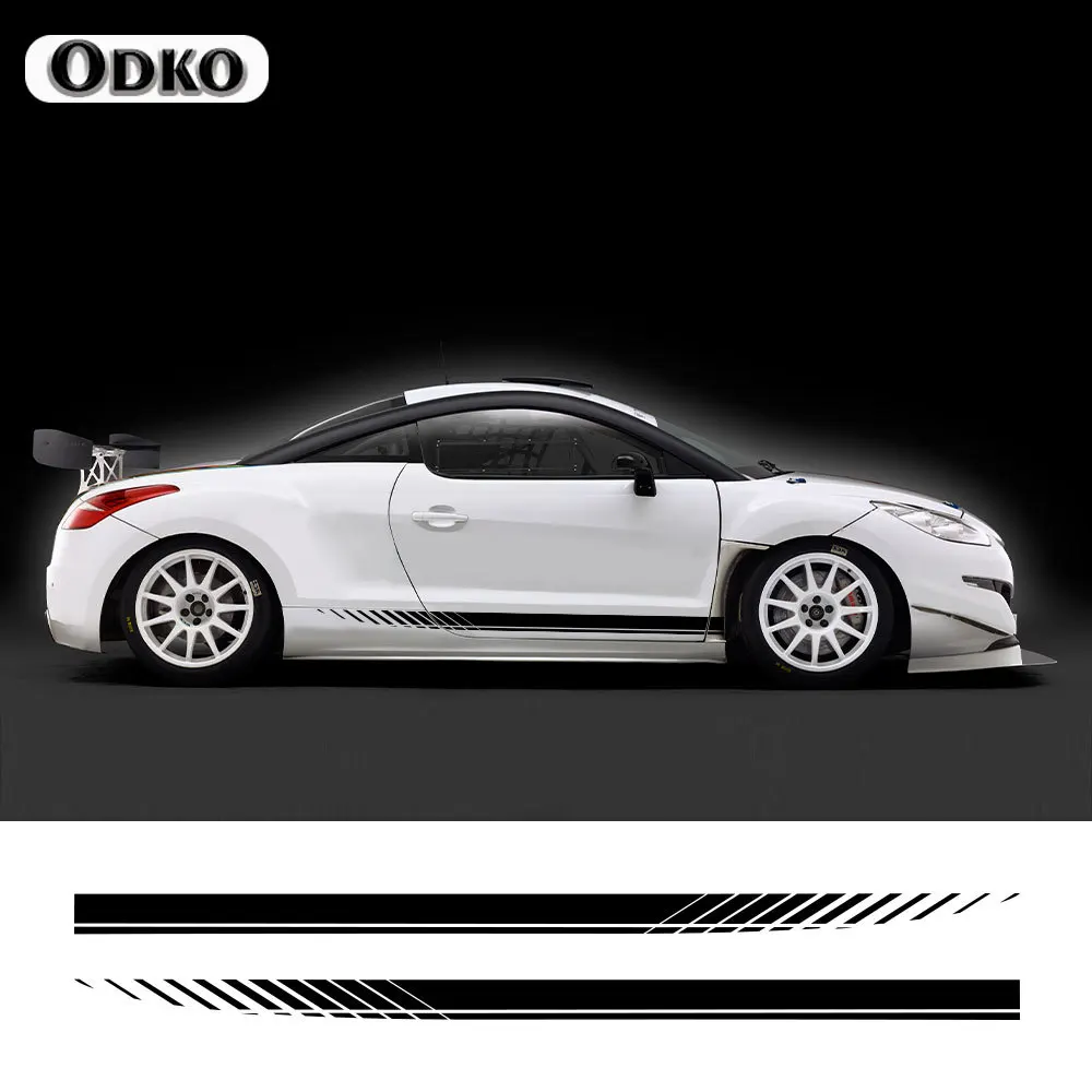 Car Door Side Stickers Accessories for Peugeot RCZ Rifter 2008 607 108 107 301 508 408 3008 5008 308 307 406 407 306 208 207 206