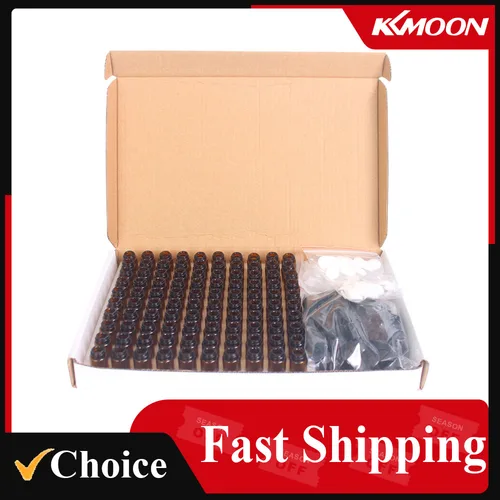 100 Uds. Botellas de vidrio ámbar de 1ml/2ml para aceites esenciales, botellas de muestra, botella vacía recargable con tapas negras para aceites esenciales