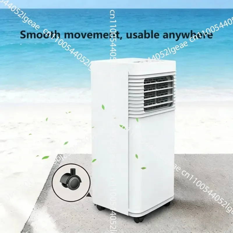 5000 Electric Mini Portable Air Conditioner with Remote Control and Wheels for Car and Home Use