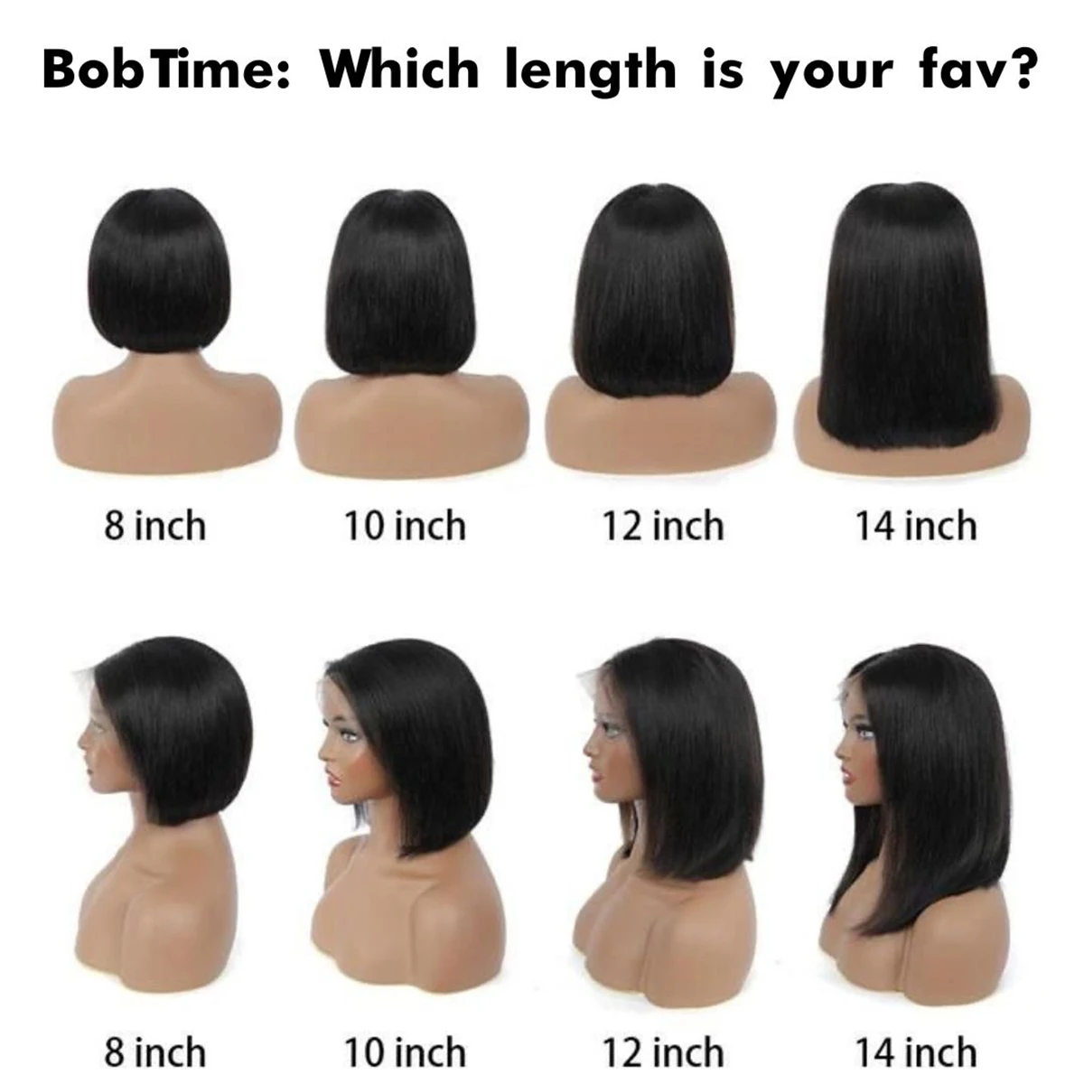 Super Double Drawn Short Bob Wig 13×6 HD Lace Frontal Wigs 13×4 HD Transparent Lace PrePlucked With Baby Hair Glueless Wigs VLAV