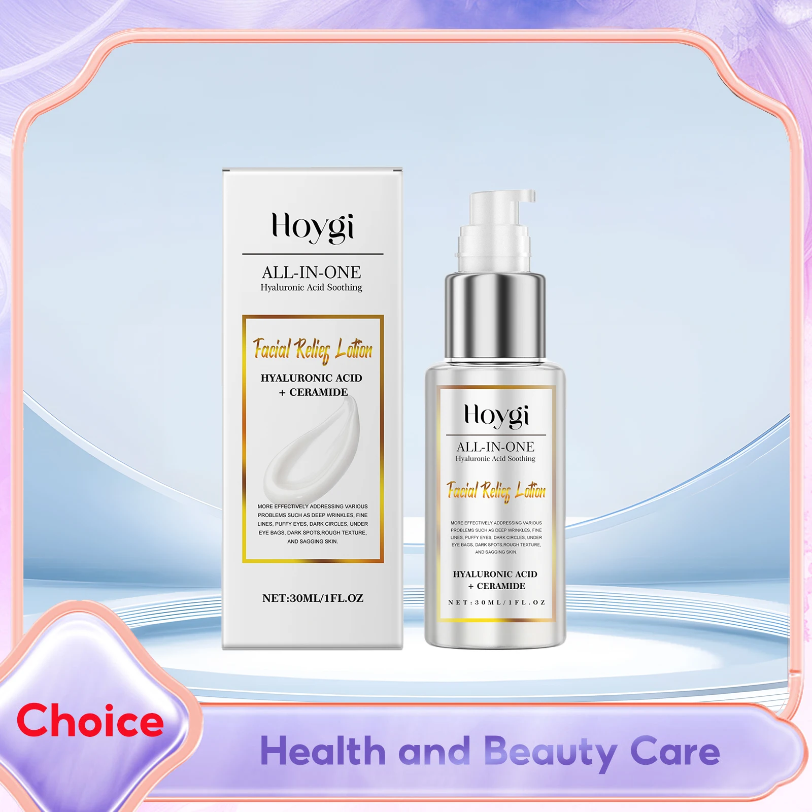 

Hyaluronic Acid Face Cream Ceramides Anti Aging Firming Lifting Deep Hydrating Dry Skin Radiance Boosting Vitamin C Moisturizer