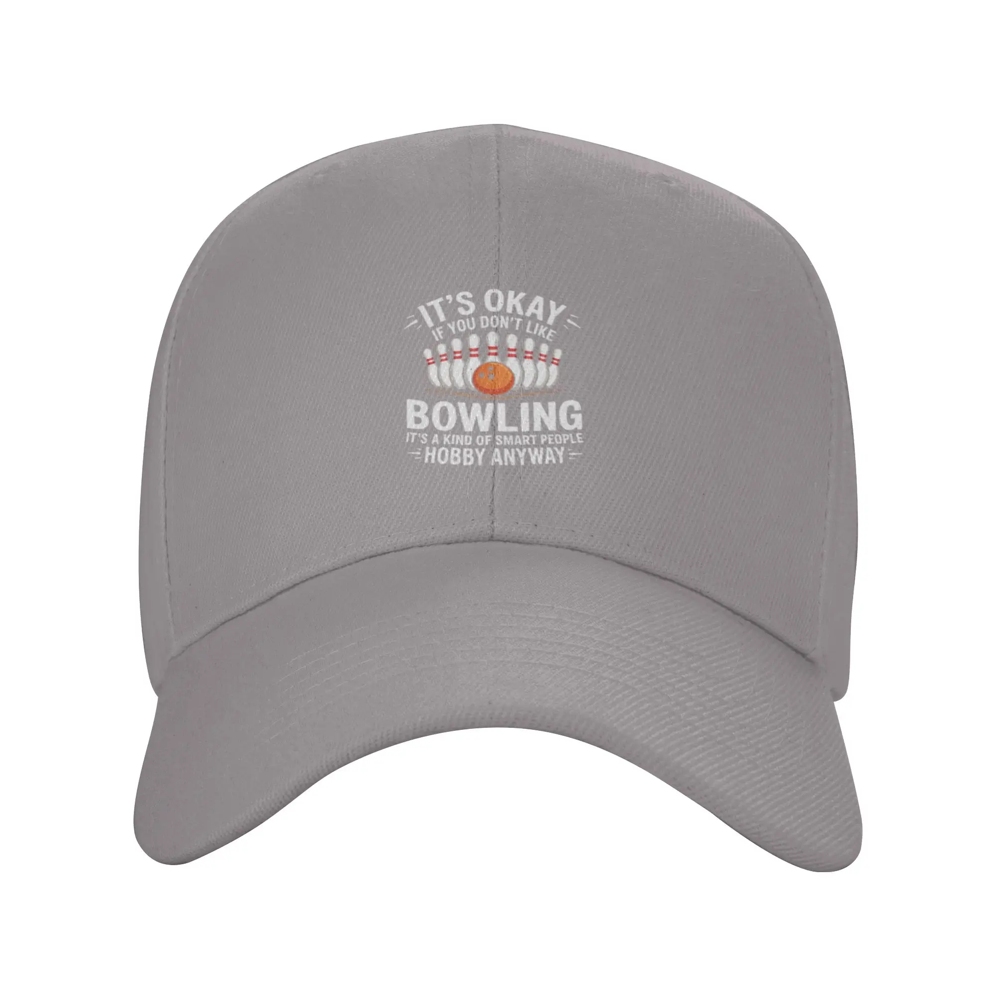 Hot Sale Smart Hobby Bowling Okay If You Don t Like It Anyway Baseball Cap  Lightweight Caps Women  Gardening Caps Women
