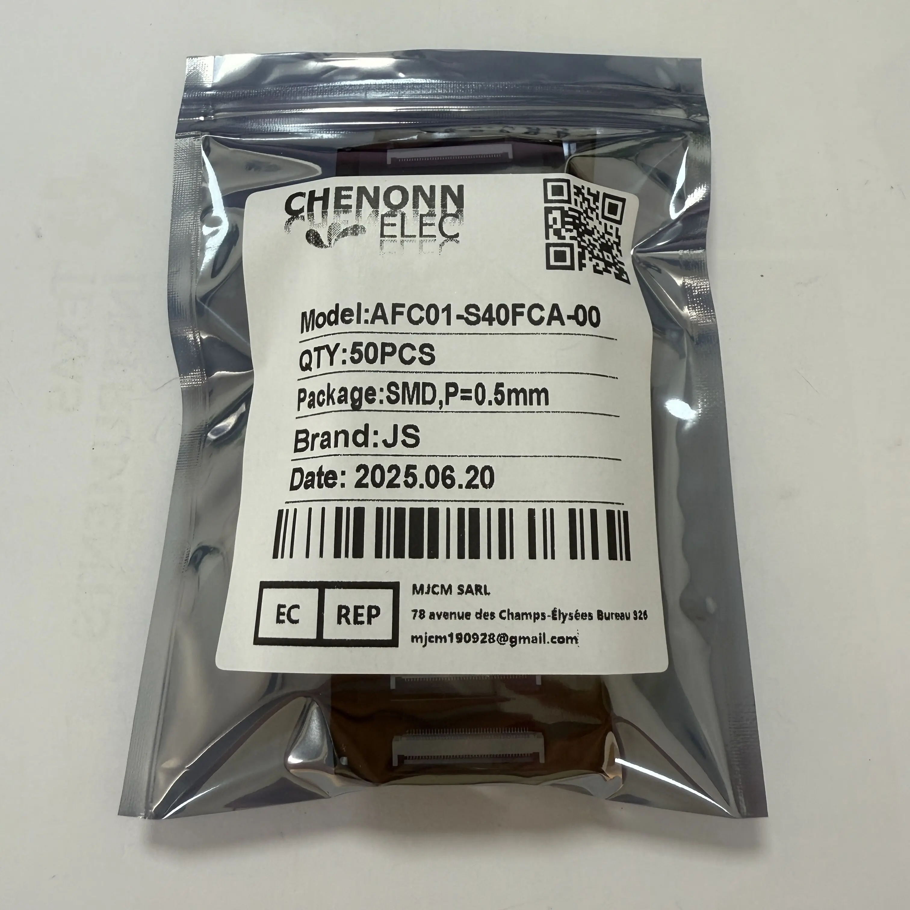 50 TEILE/LOS AFC01-S40FCA-00 (FFC/FPC stecker)