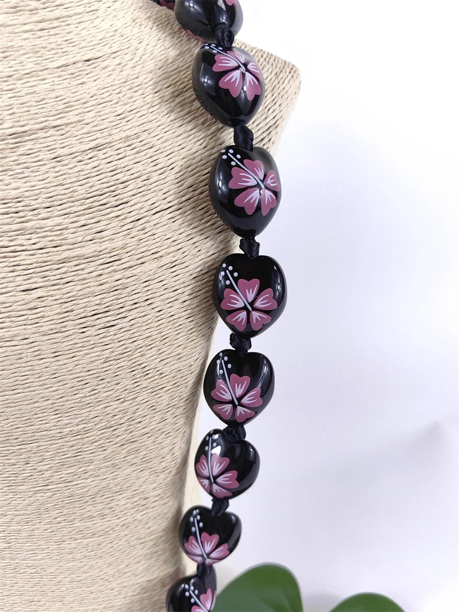 قلادة مكسرات زهرة الكركس ، قلادة هاواي للرقص ، إكليل حفلات هاواي ، تخفيضات كبيرة