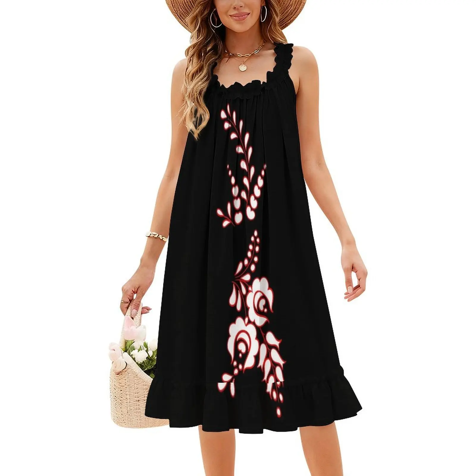 فستان كاجوال على الطراز الكوري البسيط من المجر ثلاثي الألوان للنساء فساتين مكتب يومية بسيطة للسيدات ثلاثية الألوان المجرية