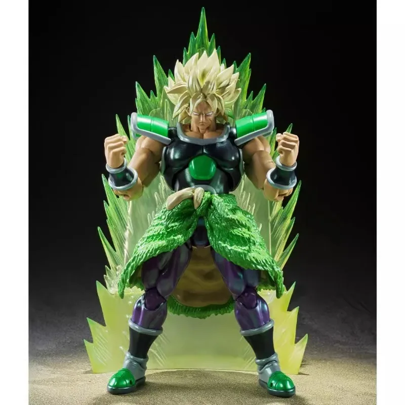 In Stock Original Bandai NYCC 2022 SHF Dragon Ball Super Broly Comic-Con Beauty Soul Limited Action Figure Collectible Figure