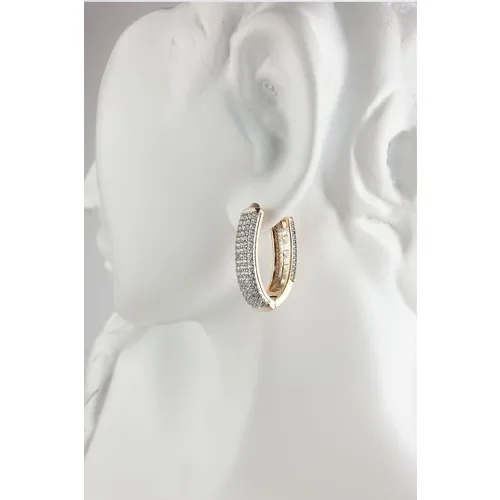 CLK Special Series Five Row Stone Ring Earrings B900