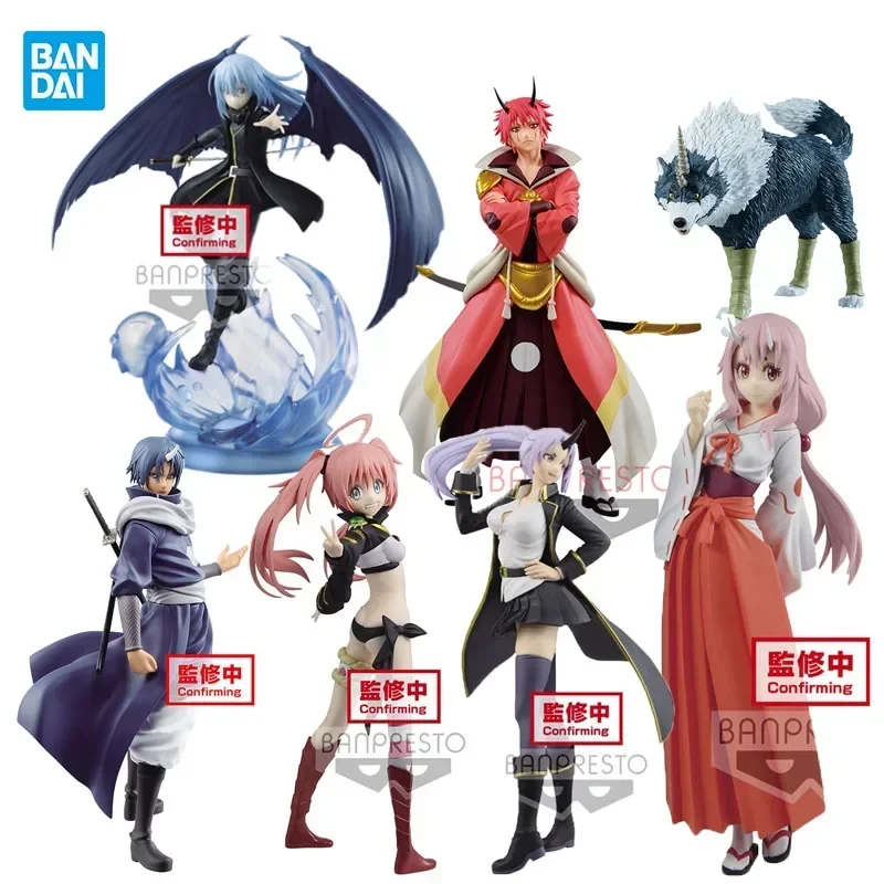 Anime Original Bandai Otherworlder Shuna Milim Diablo Veldla Rimuru Beretta Clayman Benimaru Shion Souei Ornaments Figure Toys