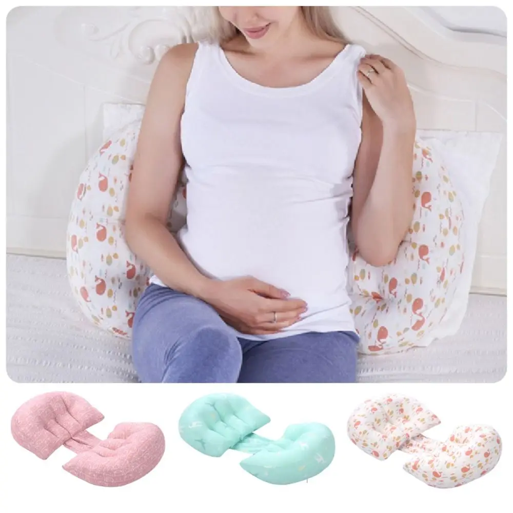 Soft Pregnancy Pillow Comfort Ergonomic Waist Support Pillow Auxiliary Pillow Multifunction Women's Sleeping Body Pillow