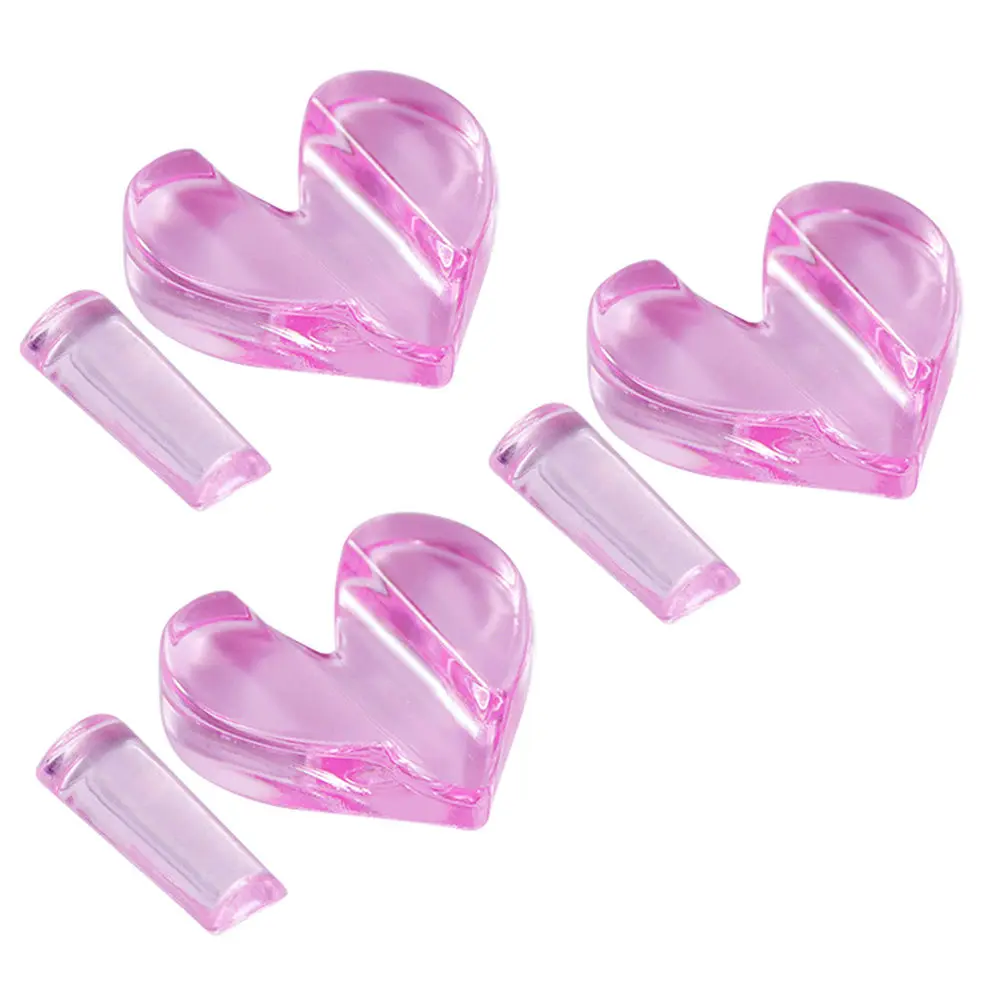 Nail Embossing Mould Reusable Metal Slice Tool Enhanced Nail Fit Round Shape DIY Art Convenient Handle Design