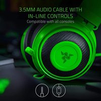Razer Kraken v2 Gaming Headset,compatible with PC, For Mac, Xbox One, PS4, PS5,Nintendo Switch and mobile devices with a 3.5mm