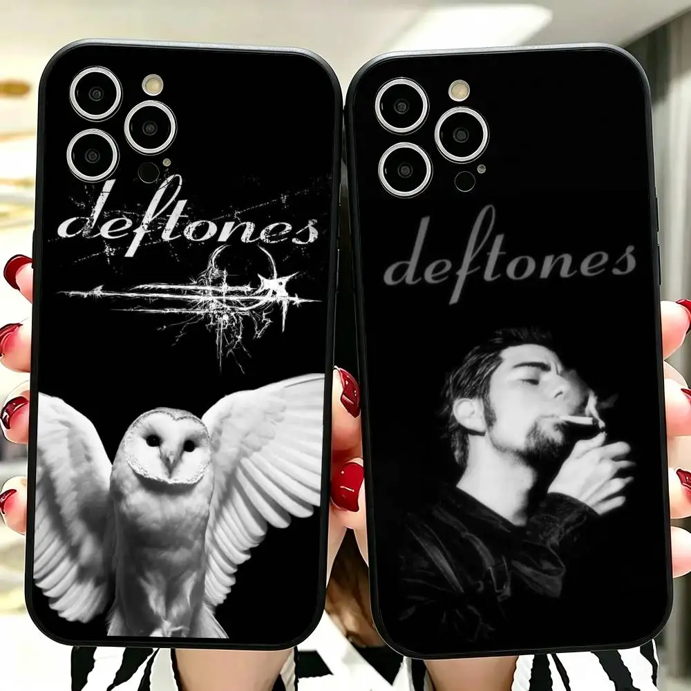 Singer Band Deftones Phone Case For iPhone 17 16 15 11 12 14 13 Pro Max Mini X XR 7 Plus 17E Air Shockproof Soft Cover Fundas