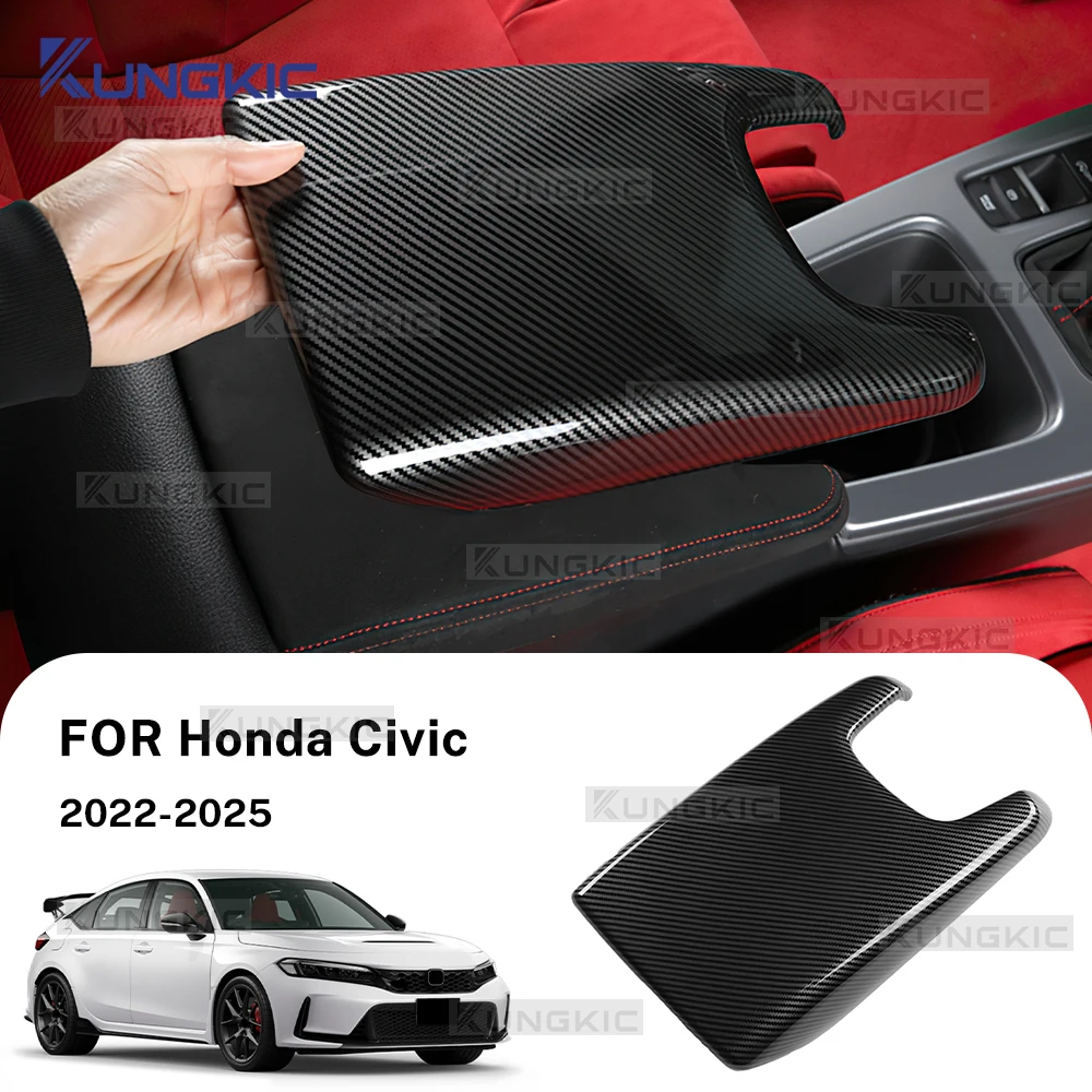 

For 2022 2023 2024 2025 Honda CIVIC FL5 Type-r MT Central Armrest Box Cover Protective Cover Accessories