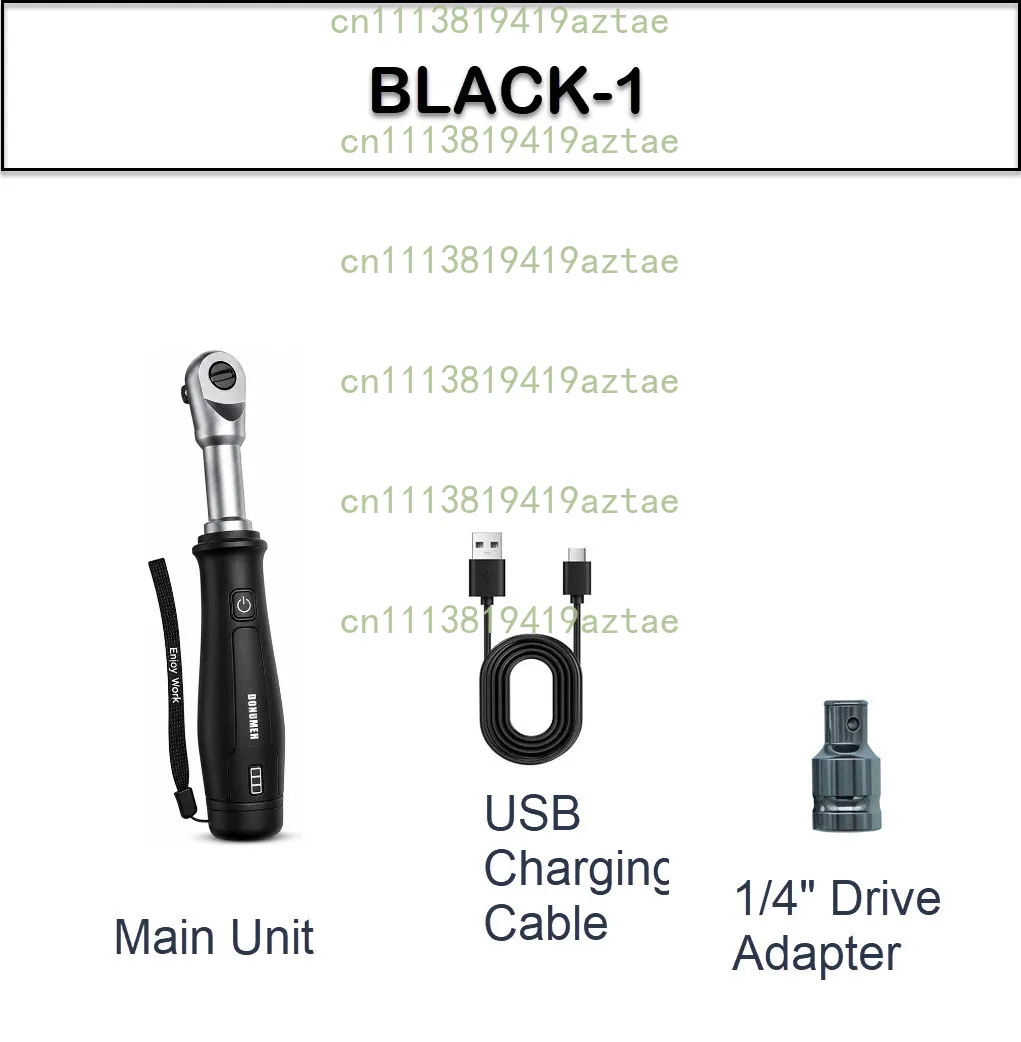 3/8 Inch Cordless Electric Ratchet Wrench 3.6V USB-C Charging LED Light Auto Repair Tool