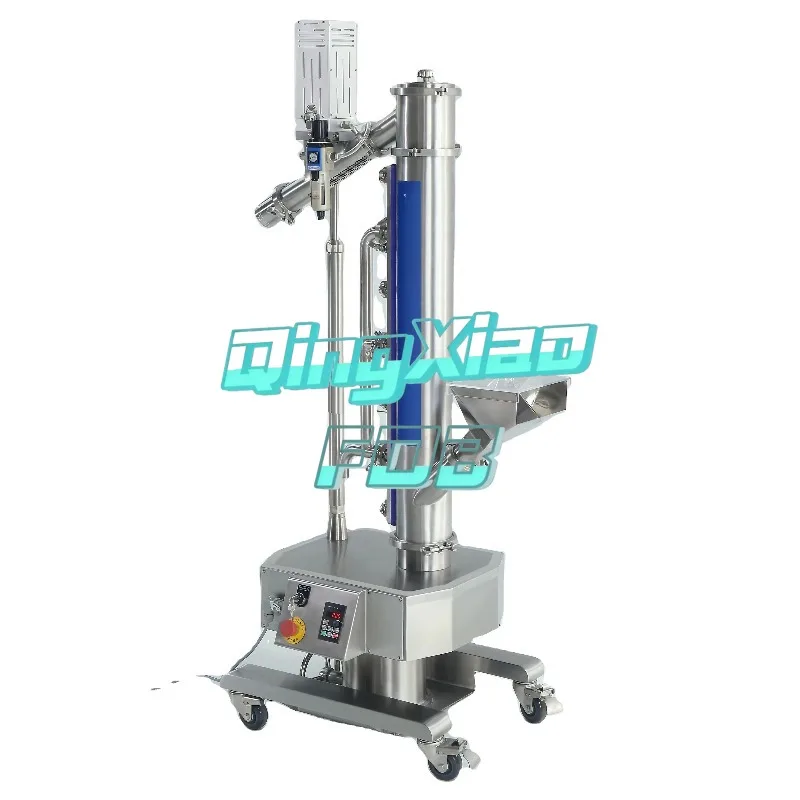 Industrial Automatic Capsule Pill Polishing Machine Pharmaceutical Factory Hollow Capsule  Rejecting Powder Dust Remover FOB Use
