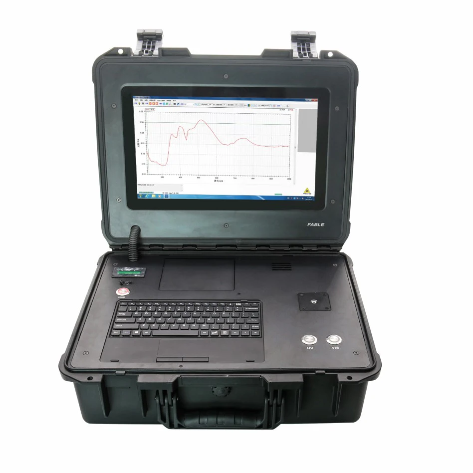 Fable UV-Vis Optical Fiber Spectrometer Jewelry Nondestructive Testing with TEC Cooling 220-1000 nm