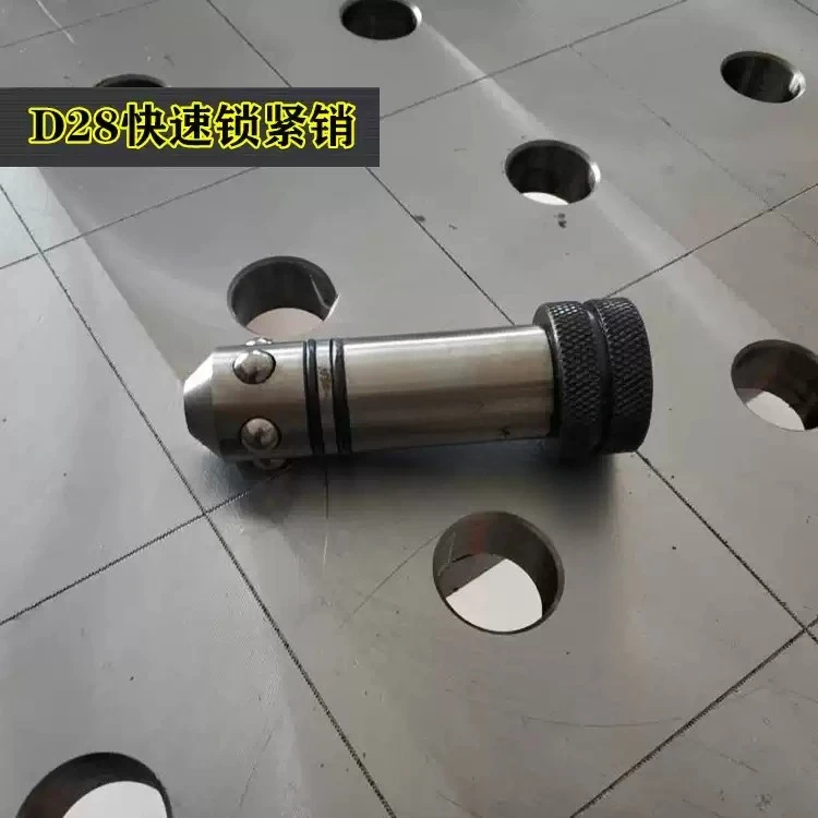 High Precision Industrial Fixture Quick Release Bolt Clamp Holder Machined Workpiece Fixing Tool For Welding Platform Use