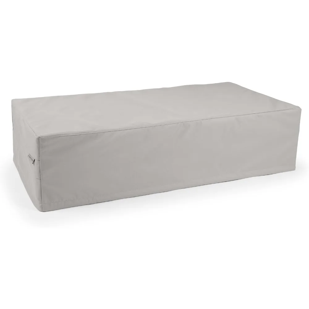 

Прямоугольный чехол для стола с акцентом - Чехол для уличной мебели для патио, Водостойкий чехол для уличного османского/бокового стола, Ultimate